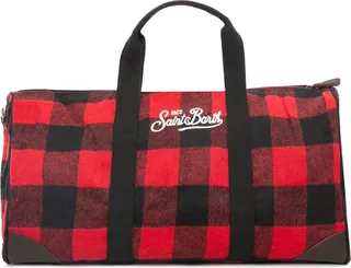 Tartan Print Travel Bag