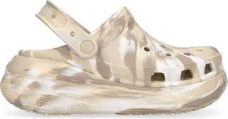 Classic crush marble print clogs