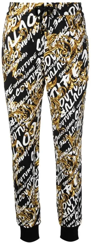 Monogram-Print Track-Pants