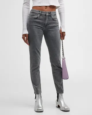 Cate Mid-Rise Ankle Skinny Jeans