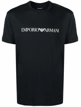 logo-print cotton T-shirt