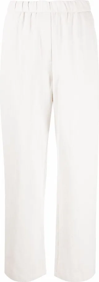 Straight-Leg Elasticated Trousers