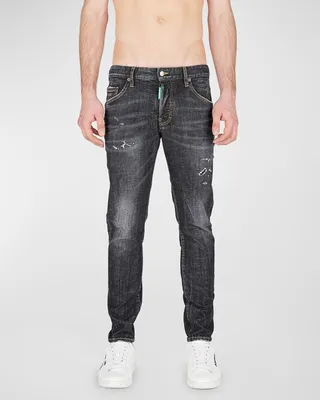 Men's Distressed Skater Jeans