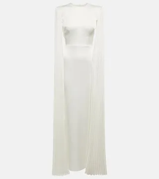 Sateen gown