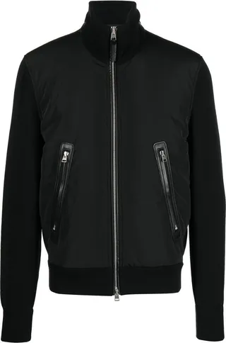 Zip-Up Bomber Jacket