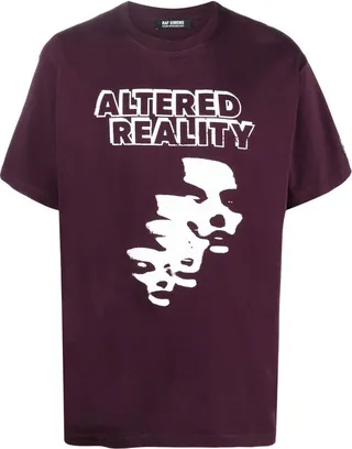 graphic-print crew-neck T-shirt