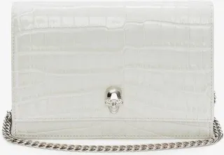 Women's Small Skull Bag In Bone