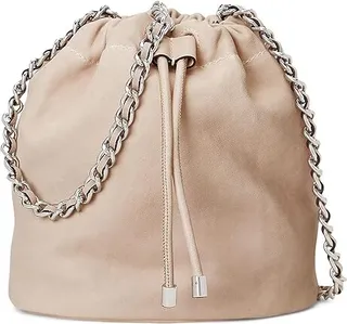 LAUREN Ralph Lauren Emmy 19-Bucket Bag-Medium (Light Pink) Handbags