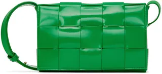 Bottega Veneta Green Cassette Shoulder Bag