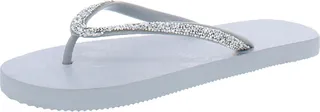 JC-Shimmery Womens Rhinestone Sandals Flip-Flops