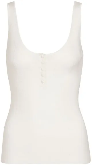 Daphne wool and cashmere tank top