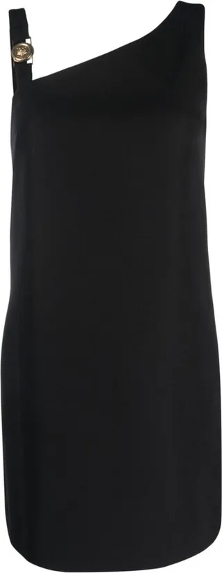 Logo-Plaque Sleeveless Minidress