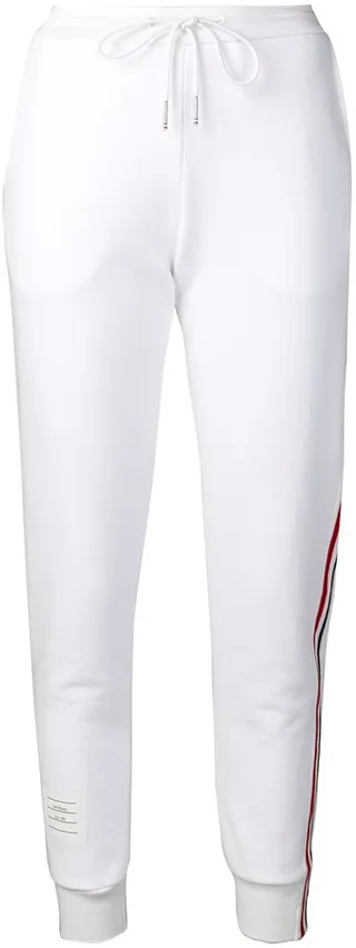 RWB-stripe track pants