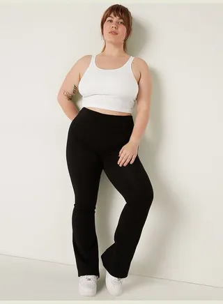 Cotton Foldover Flare