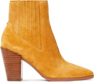 Suede ankle boots