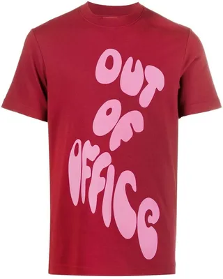 'Out Of Office' organic cotton T-shirt