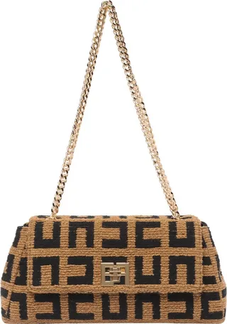 Medium Shoulder Bag Jacquard Tissue