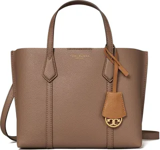 Leather Logo-Print Bag