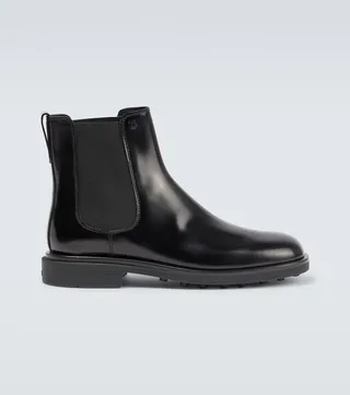 Leather Chelsea boots