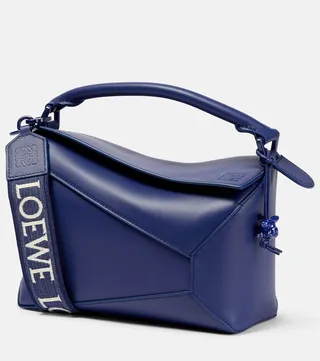 Puzzle Edge Small leather shoulder bag