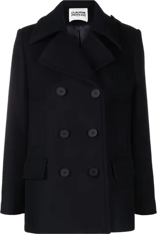 Wool Blend Peacoat