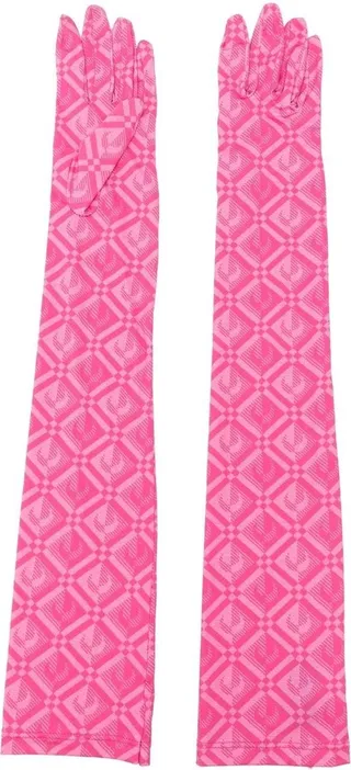 Moon Diamant elbow-length gloves