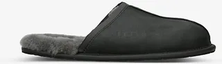 Ugg Mens Black Scuff Sheepskin Slippers
