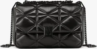 Travia Shoulder Bag in Cloud Quilted Leather