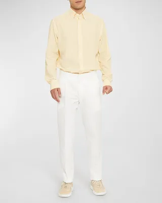 Men's Bengal Stripe Cotton Sport Shirt