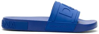 Logo-Embossed Beachwear Slides