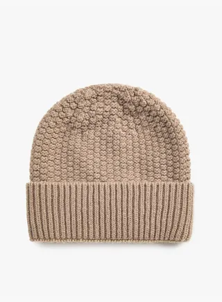 Ribbed Knitted Beanie