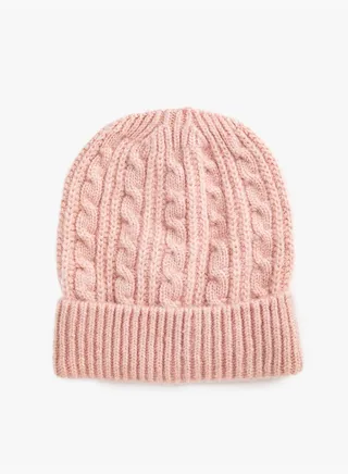 Beanie Ribbed Braiding Design