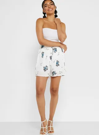 Floral Print Shorts