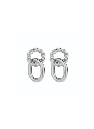 Twisted Drop Earrings