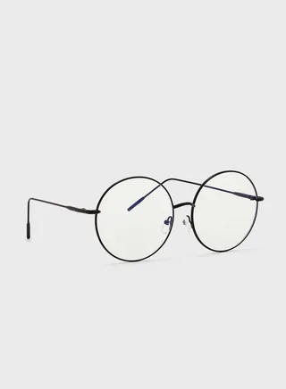 Anti Blue Round Laptop Optic Glasses