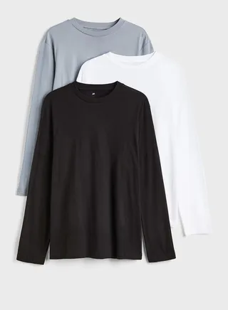 3-Pack Jersey Tops Regular Fit
