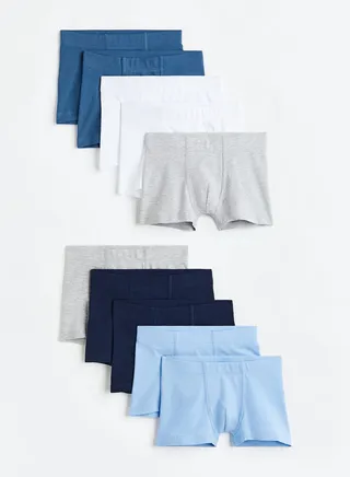 Kids 10 Pack Assorted Boxer Shorts