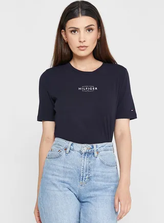 Crew Neck Logo T-Shirt