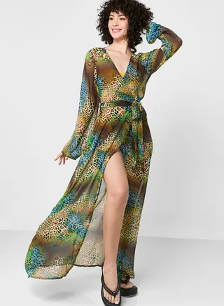 Animal Printed Beachwear