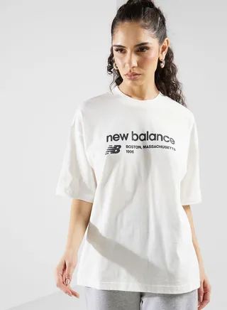 Linear Heritage Jersey Oversized T-Shirt