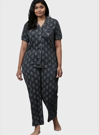Printed Pyjama Set