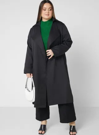Open Front Longline Blazer