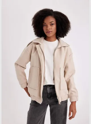 Woman Bomber Polo Neck Cachet