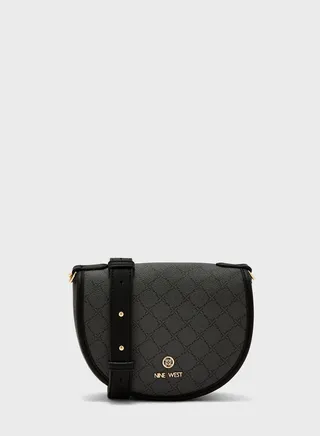 Chain Detailed Flap Over Crossbody