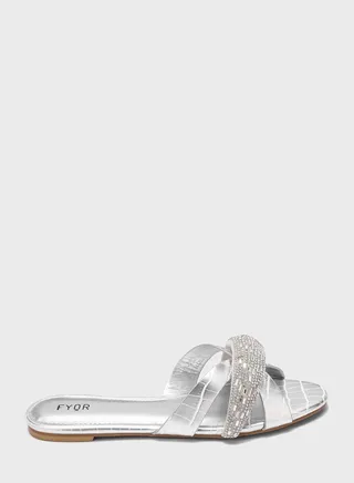 Open Toe Flat Sandals
