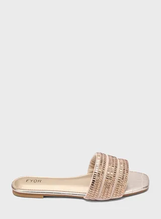 Open Toe Flat Sandals