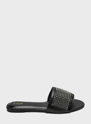 Open Toe Flat Sandals