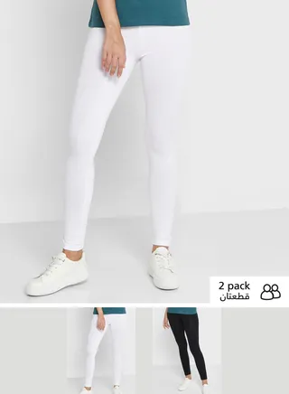 2 Pack Essential Leggings
