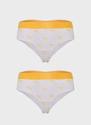 2 Pack Of Cat Logo Brazilian Briefs