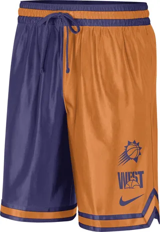 Phoenix Suns Courtside Nike Men's Dri-FIT NBA Graphic Shorts in Orange